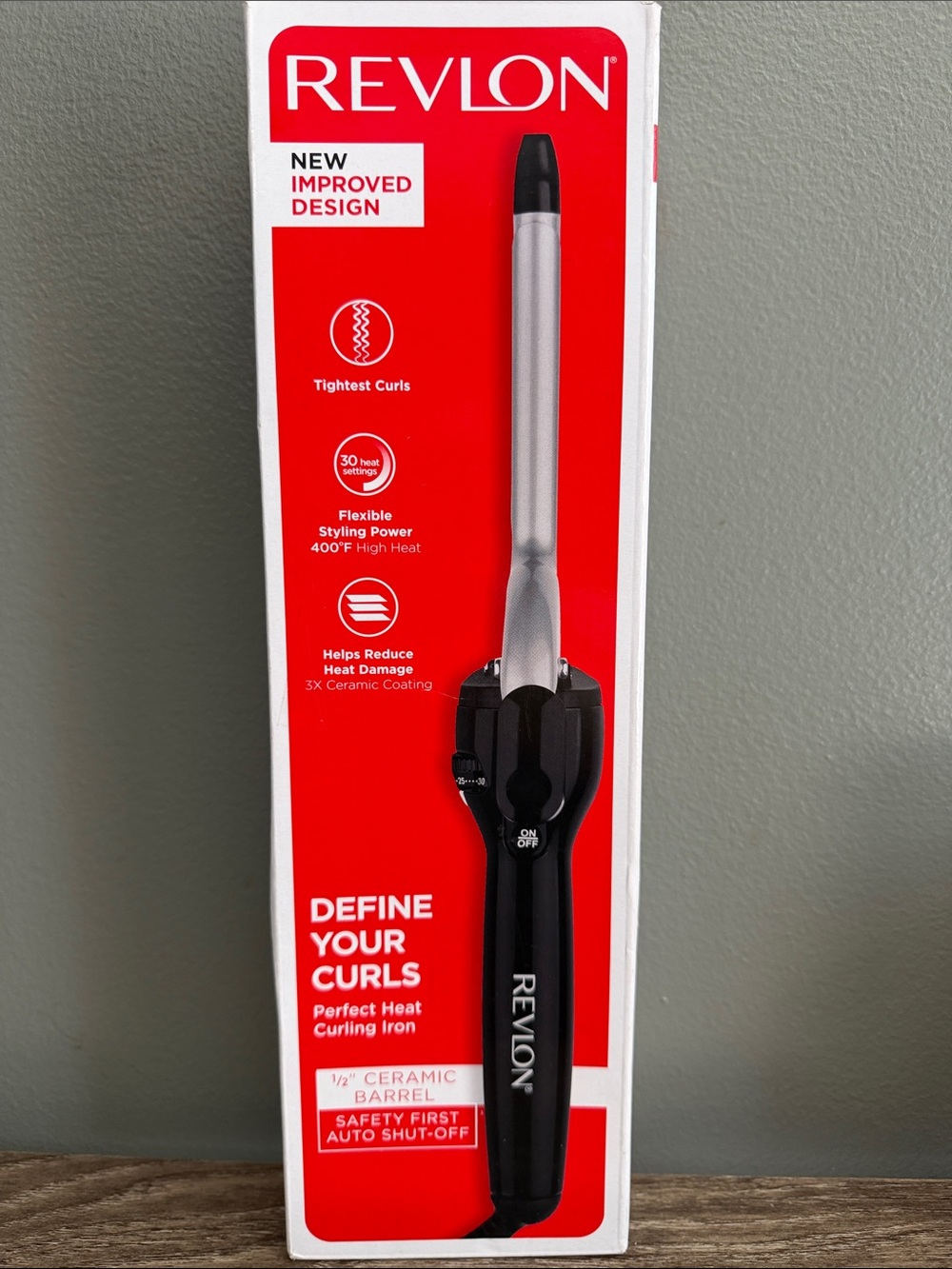 Reckon 1/2” Ceramic Curling Iron